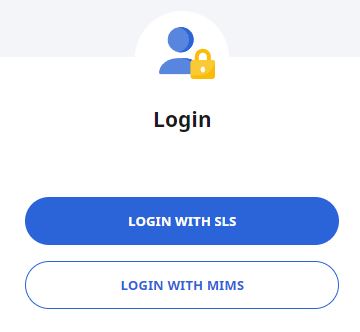 sls mims login